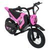 Elektrická motorka SHARK Růžová 18