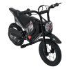 Dětská elektrická motorka SHARK černá