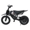 Dětská elektrická motorka SHARK černá 5
