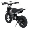 Dětská elektrická motorka SHARK černá 7