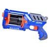 Pistole BLASTER pěnové náboje 10 ks modrá