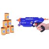 Pistole Shotgun 2v1 + Pěnové a gelové náboje Terč 5