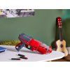 Pistole NERF Disruptor DOSTŘEL 27 m + 6x pěnové náboje červená 7