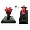 Sportovní Motorka se Zvuky 1:18 4 Barvy