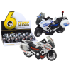 Motocykl Sportovní Policejní Se Setrvačníkem Měřítko 1:10