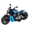 Dětská motorka na baterie světla modrá 2