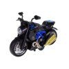 Motocykl DIY 1:14 Kovový Modrý 2