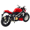 Sportovní Motocykl Kovový 1:12 Červený 3