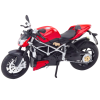 Sportovní Motocykl Kovový 1:12 Červený 2