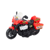 Policejní Motorka 1:10 Světla Zvuky Bílá Červená