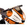Elektrická tříkolka HT-5188 LED MP3 Oranžová 5