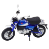 Motocykl Retro Klasický 1:12 Kovový Modrý 2
