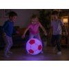 Nafukovací míč LED pro děti pr. 45 cm Lehký červený 6
