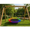 Houpačka Čapí hnízdo KULATÁ průměr 100 cm 6barev. lemování