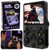Mini přenosná retro herní konzole R36S 21 000 IPS 3.5 palce černá
