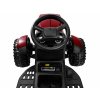 Elektrický traktor pro děti + přívěs Červený