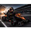 RC akumulátorové závodní auto McLaren Formule E ČernoOranžové 6