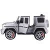 Elektrické autíčko Mercedes G63 Stříbrné 7