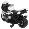 Elektrický motocykl BMW S1000RR LED světla Hudba Bílý