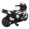 Elektrický motocykl BMW S1000RR LED světla Hudba Bílý