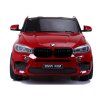 Elektrické autíčko BMW X6M SUV LED světla MP3 Červené lakované 5