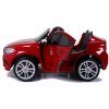 Elektrické autíčko BMW X6M SUV LED světla MP3 Červené lakované 8