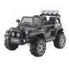 Elektrické autíčko Jeep HP012 LED MP3 Černé 3