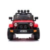 Elektrické autíčko Jeep BRD-7588 LED světla 4x4 Červené