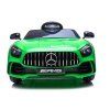 Elektrické autíčko Mercedes GT R LED světla MP3 zelené 2
