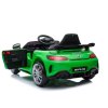 Elektrické autíčko Mercedes GT R LED světla MP3 zelené
