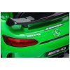 Elektrické autíčko Mercedes GT R LED světla MP3 zelené 8