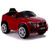 Elektrické autíčko BMW X6 SUV LED MP3 Červené Lakované