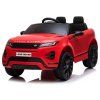 Elektrické autíčko Range Rover Evoque dálkové ovládání LED červené 2