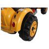Elektrický traktor na baterii s bagrovou lžící Oranžový 3