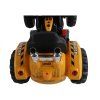 Elektrický traktor na baterii s bagrovou lžící Oranžový 4