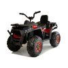 Elektrická čtyřkolka XMX607 LED světla MP3 Červená