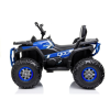 Elektrická čtyřkolka XMX607 LED světla MP3 modrá