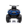 Elektrická čtyřkolka XMX607 LED světla MP3 modrá