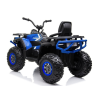 Elektrická čtyřkolka XMX607 LED světla MP3 modrá