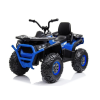 Elektrická čtyřkolka XMX607 LED světla MP3 modrá