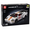 RC sportovní auto 1384 dílků Bílé