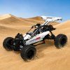 RC Stavebnice terénní auto RC 4x4 409 dílků bílé