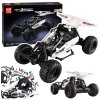 RC Stavebnice terénní auto RC 4x4 409 dílků bílé