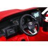 Dětské elektrické autíčko Toyota Hilux červený pickup + Pohon 4x4 + Dálkové ovládání 7