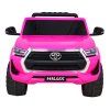 Růžové elektrické autíčko Toyota Hilux Pickup Pohon 4x4 + Dálkové ovládání 2