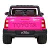 Růžové elektrické autíčko Toyota Hilux Pickup Pohon 4x4 + Dálkové ovládání 5