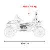 Elektrická buggy FASTER modrá