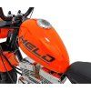 Elektrická motorka Chopper Warrior Oranžová 11