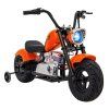 Elektrická motorka Chopper Warrior Oranžová 5