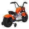 Elektrická motorka Chopper Warrior Oranžová 9
